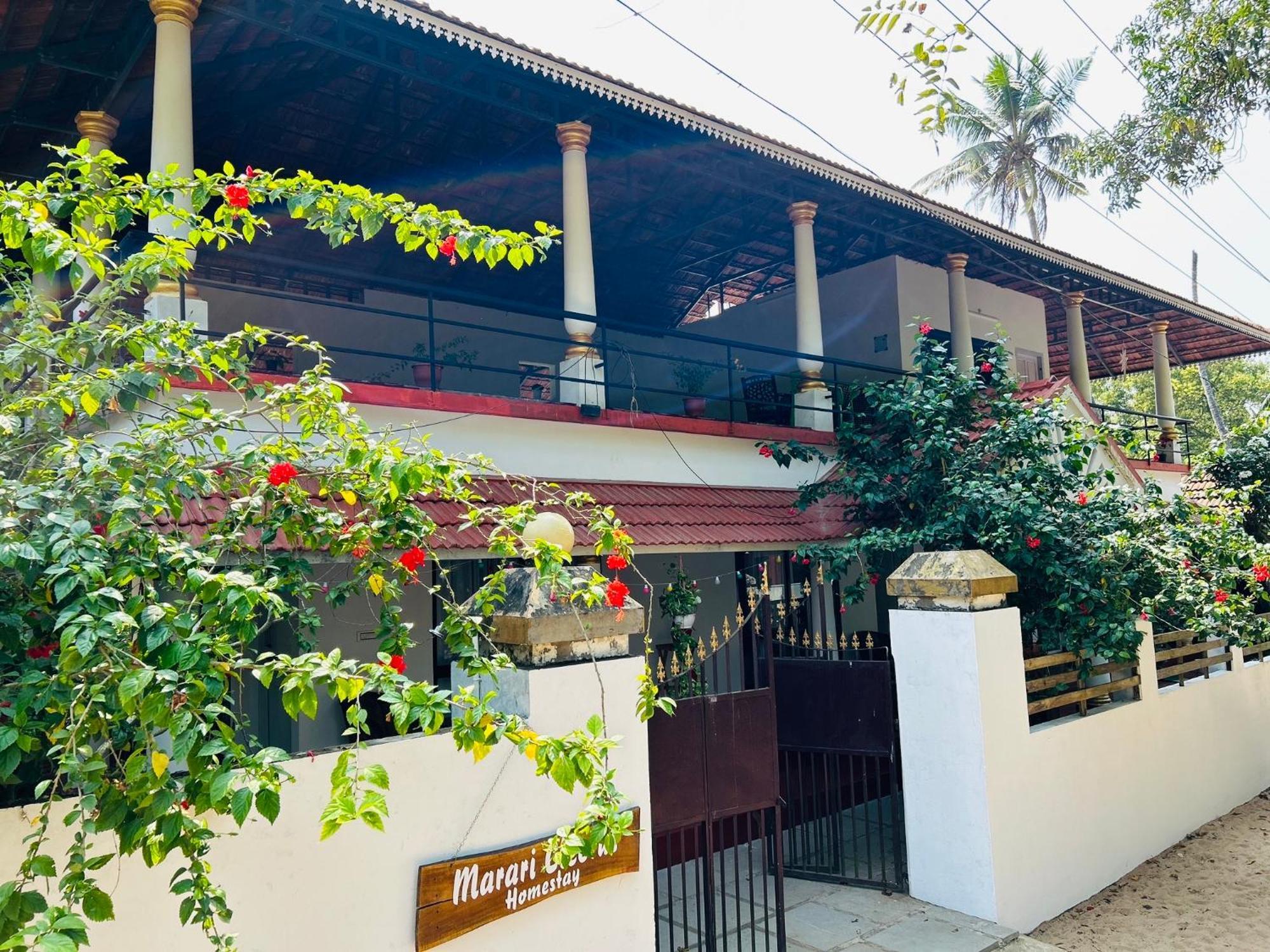 Marari Beach Cleetus Homestay Mararikulam Ngoại thất bức ảnh